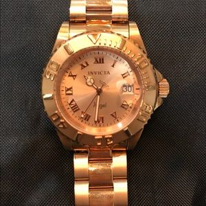 Women's Invicta Rose Gold Watch